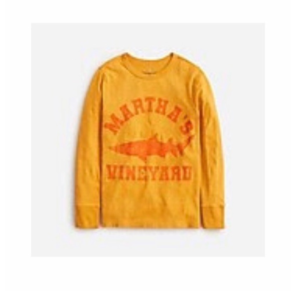 J Crew Crewcuts Martha’s Vineyard Long sleeve Tee M